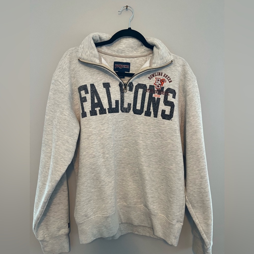 bgsu zip up sweatshirt